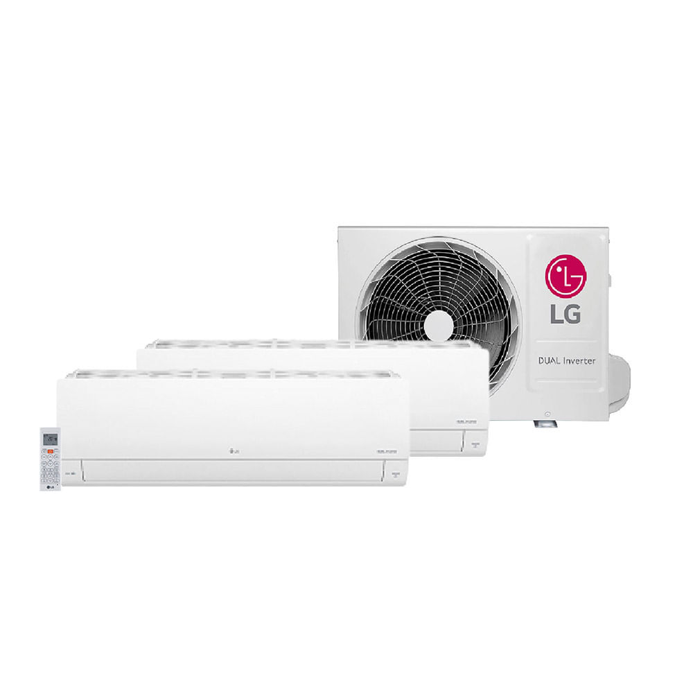 Ar Condicionado Bi Split Inverter LG 9000 e 12000 BTU/h Frio S32Q16SA212 – 220 Volts