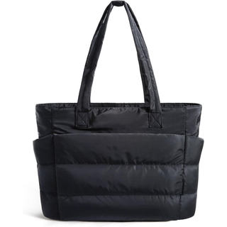 Bolsa de mão feminina, leve e com compartimentos, ideal para viagens, trabalho e uso no ginásio. |     Lev