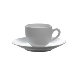 Xícara de Café 90ml em Porcelana Legacy Branco L'Hermitage