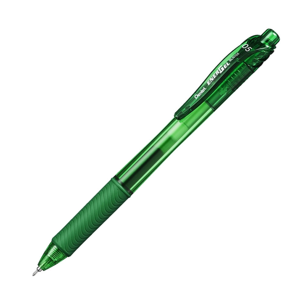 Caneta gel 0.5mm Energel-X Verde Pentel