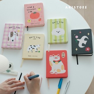 Caderno de música Novo estilo Bloco de notas de alto valor espessado portátil portátil A6 mãos Notebook estudante dedica