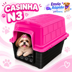 Casinha Para Cachorro Premium Com Caminha Super Confortável e Resistente Casinha Para Cães N3