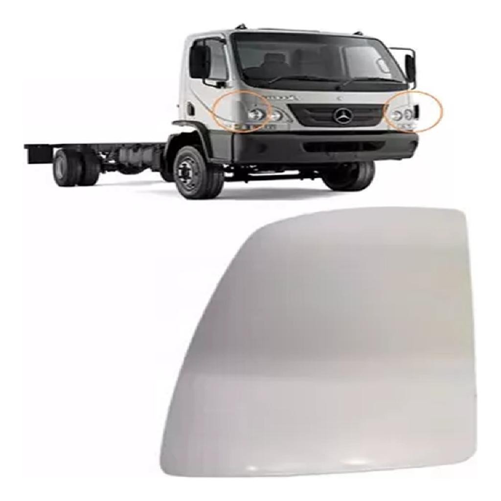 Defletor Lateral Da Moldura Farol - Ld Mb Accelo em Oferta na Shopee