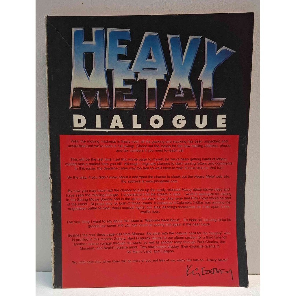 Revista Heavy Metal Nº 4 - 1996, Importada