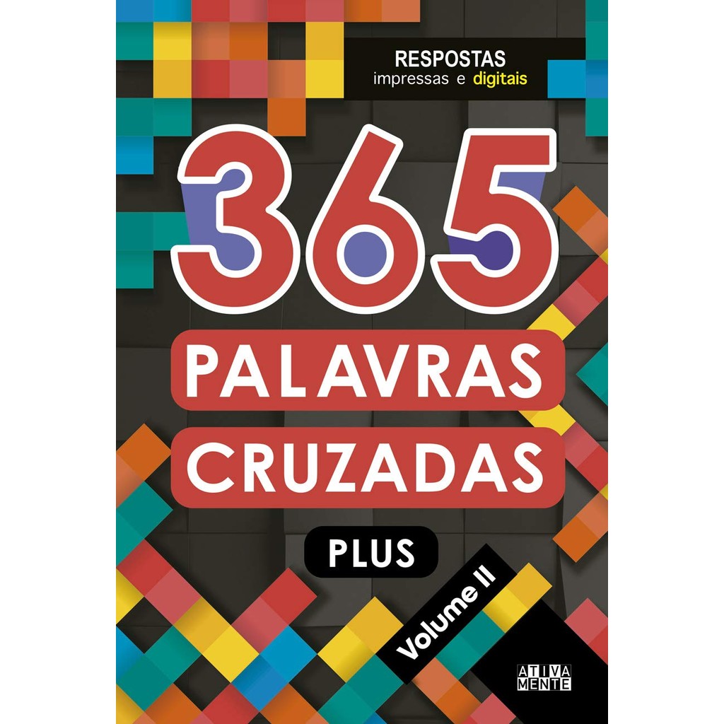 365 Palavras cruzadas plus - volume II - Capa Preta