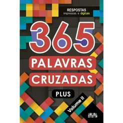365 Palavras cruzadas plus - volume II - Capa Preta