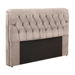 Cabeceira Lucca Jasmim 160cm Queen Painel para Cama Box Palha Moderna