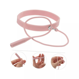 Pulseira Anti-Queda de Silicone para Pinças de Cílios e Sobrancelhas - Colorida e Ajustável em Oferta na Shopee