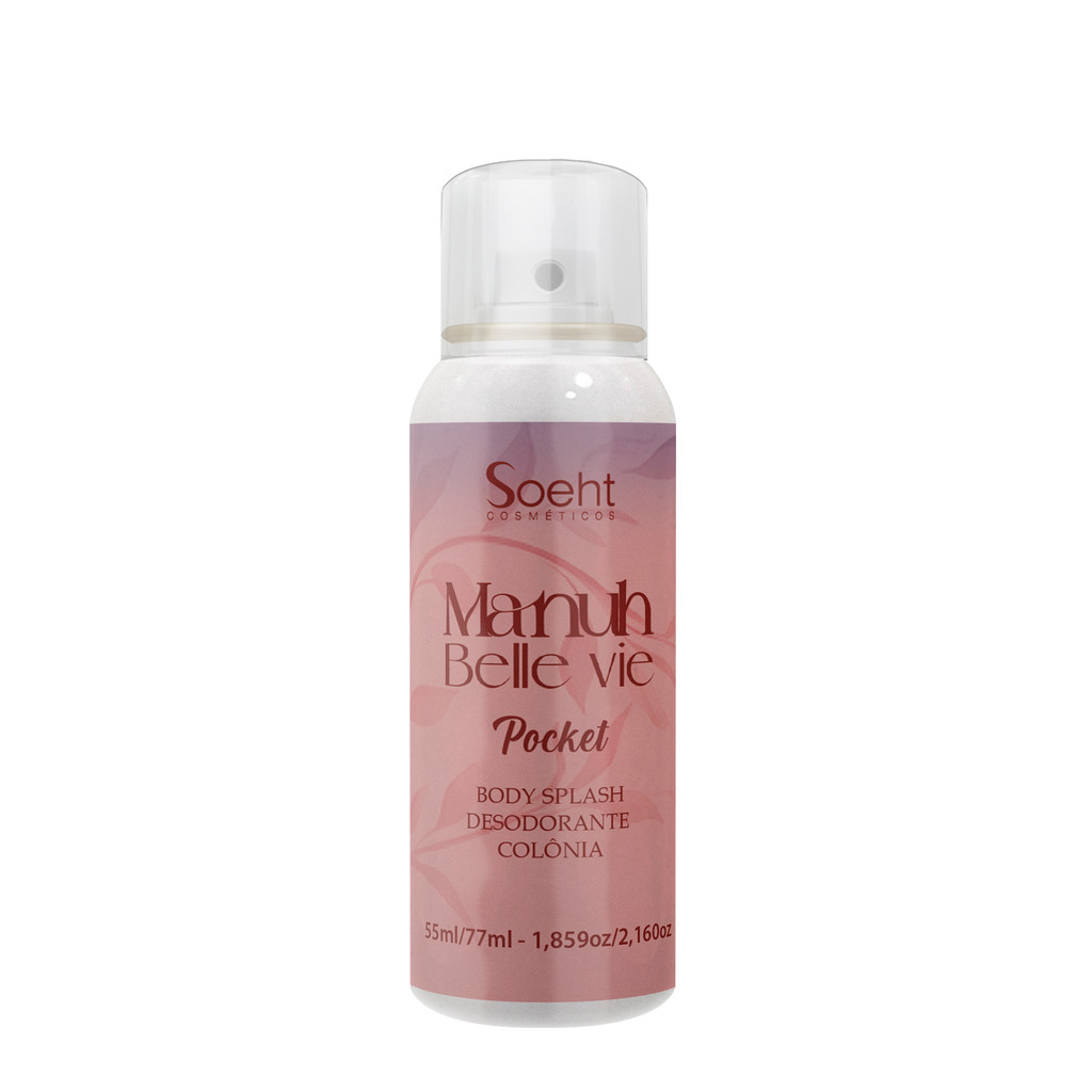 Manuh! Body Splash Pocket Belle Vie - Soeht Cosméticos