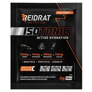 Isotonic Active Hydration - 1 Sachê de 33g Morango com Maracujá - Reidrat em Oferta na Shopee