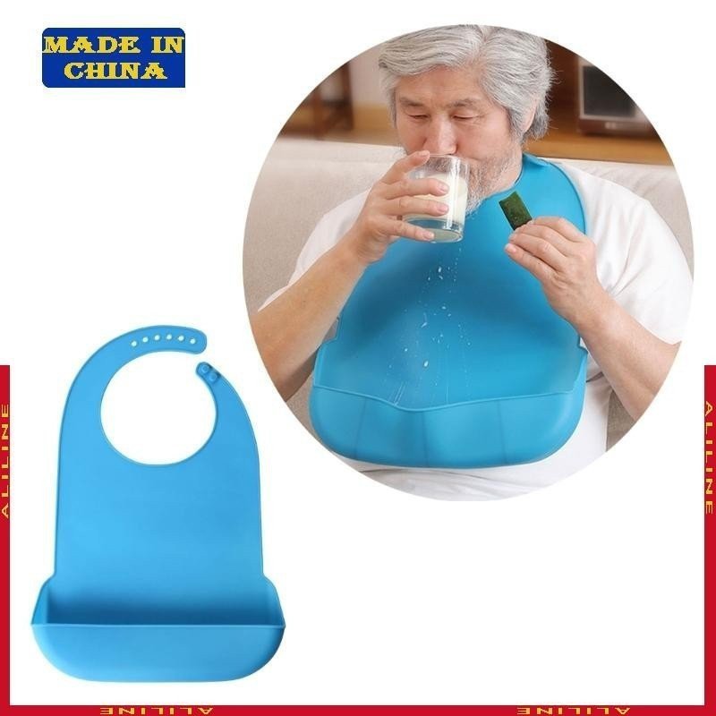 Babador Silicone Prático , Lavável , Jantar , Alimentação Sólida , Arroto , Para E Id