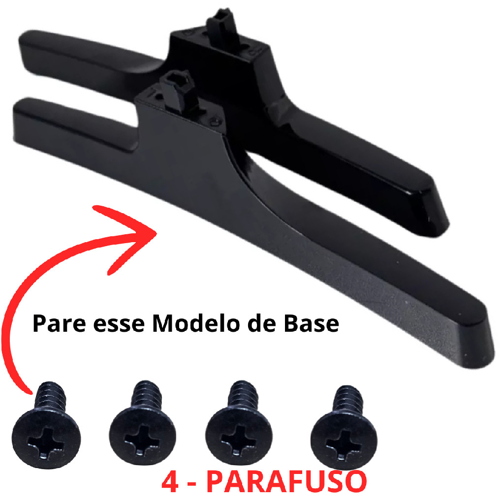 Parafusos Para Base Pedestal Tv Samsung j5200 J4290 J4300 — imagem 2 de 2