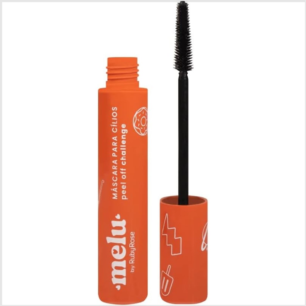 Máscara Para Cílios Rímel Peel Off Melu Ruby Rose Challenge Like It Selfie