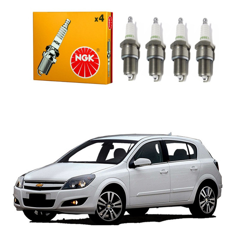 Jogo Velas Ngk Vectra Gt 2.0 8v 2007 A 2012 em Oferta na Shopee