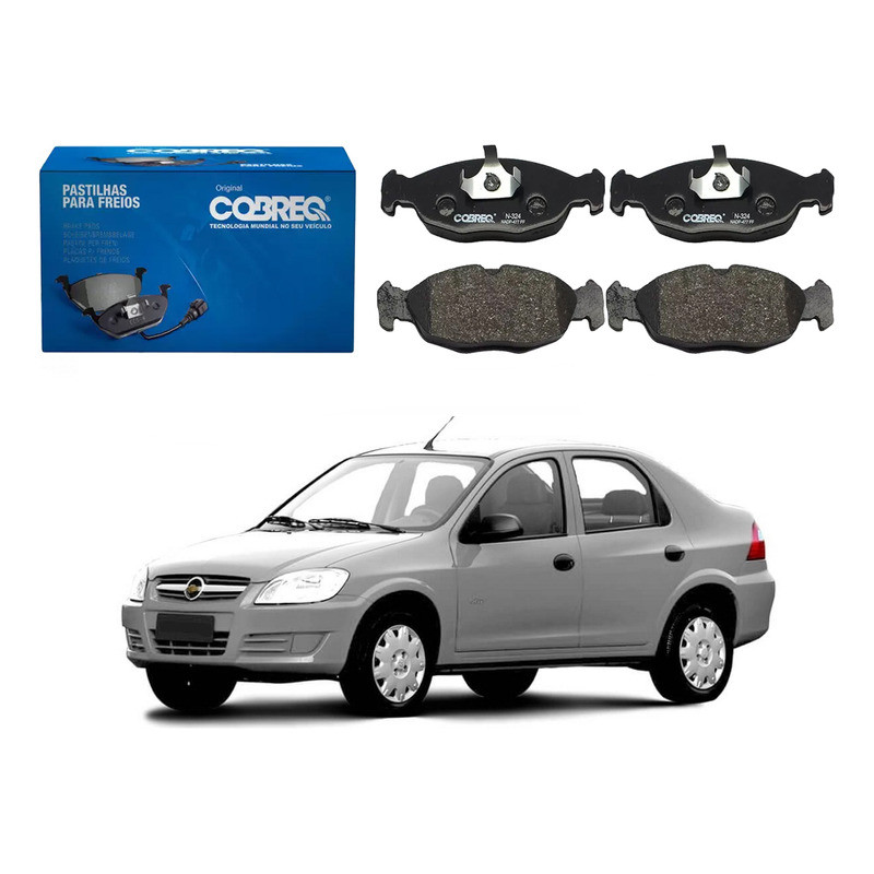 Pastilha Freio Dianteira Prisma 1.4 2007 A 2010 em Oferta na Shopee