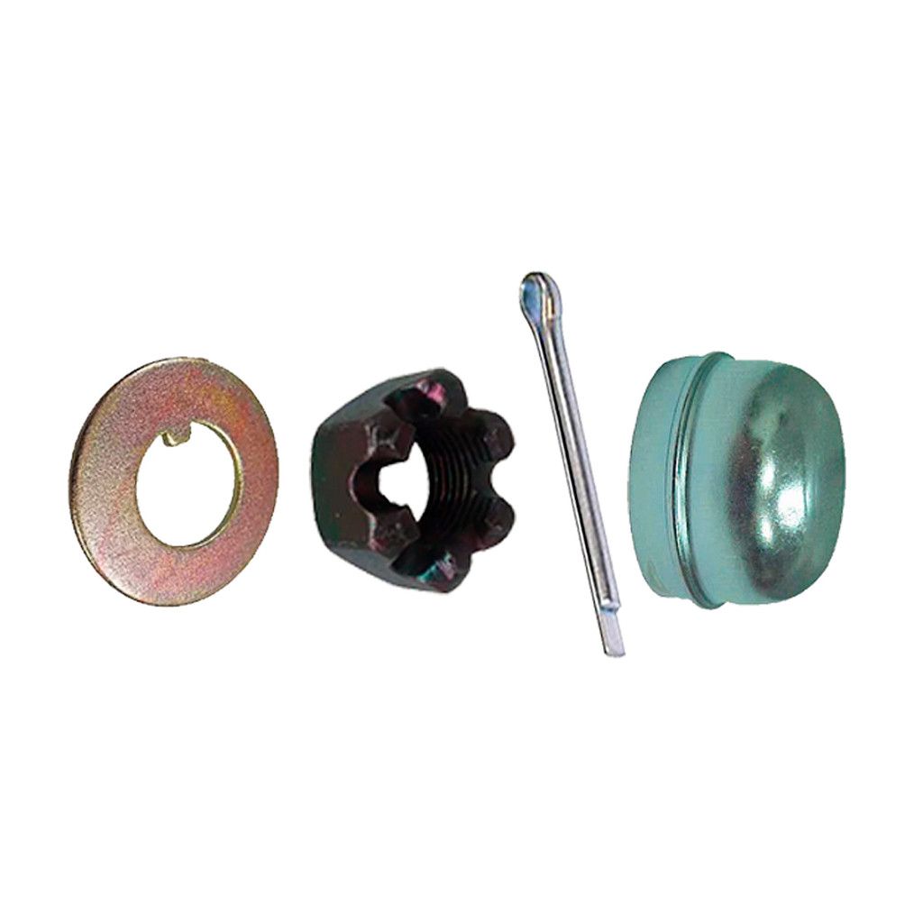 Reparo Roda Manga Eixo Dianteiro F2000 1980 até 1985 - (Trava + Porca + Calota + Cupilha) em Oferta na Shopee