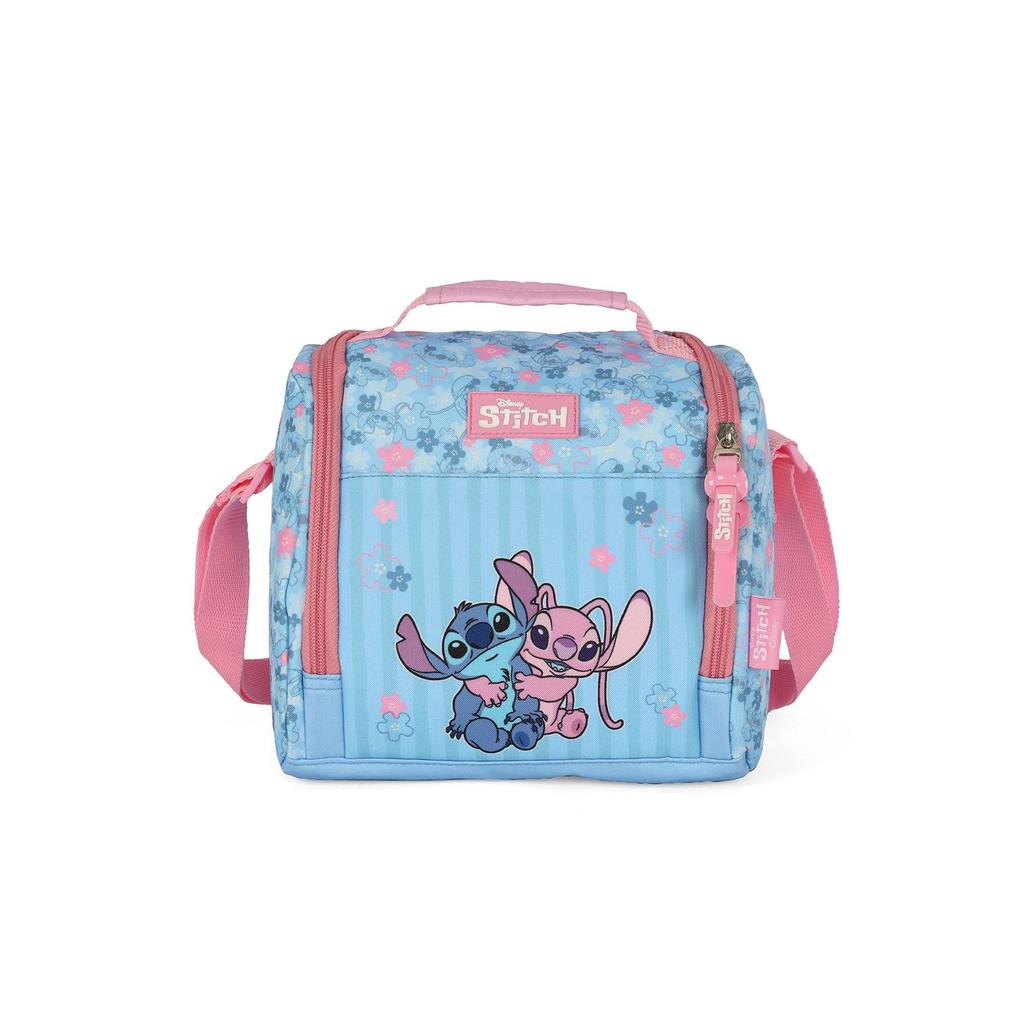 Lancheira Escolar Juvenil Média Stitch e Angel Disney em Oferta na Shopee