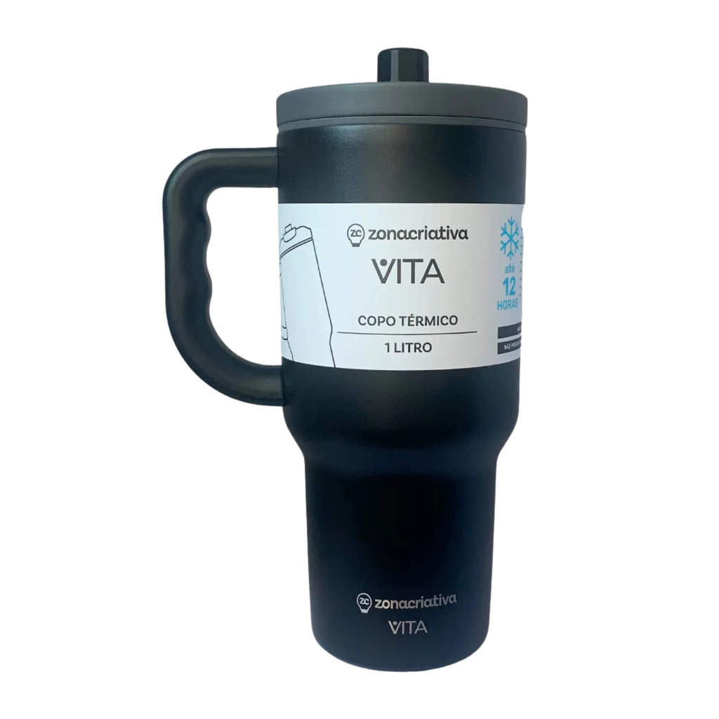 Copo Térmico Tumbler Vita Lunar 1L Zona Criativa - 10026108