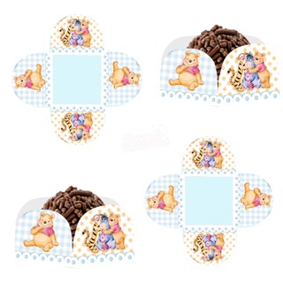50/100 FORMINHAS URSINHO POOH PARA CONFEITARIA DOCES | FESTA | ANIVERSÁRIO | FESTA INFANTIL em Oferta na Shopee