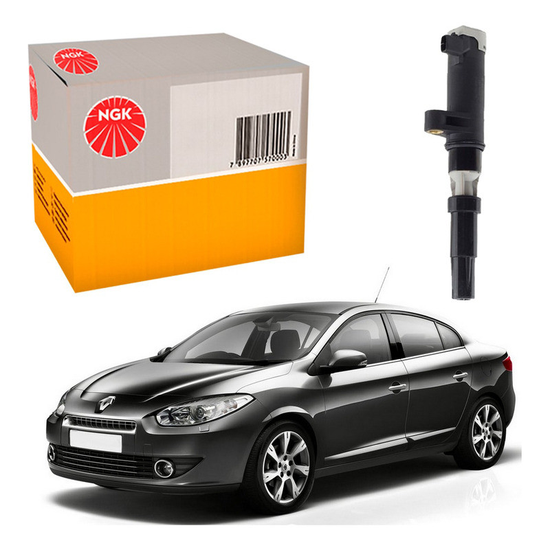 1 Bobina Ignição Ngk Fluence Gt 2.0 16v Turbo 2012 A 2014 em Oferta na Shopee