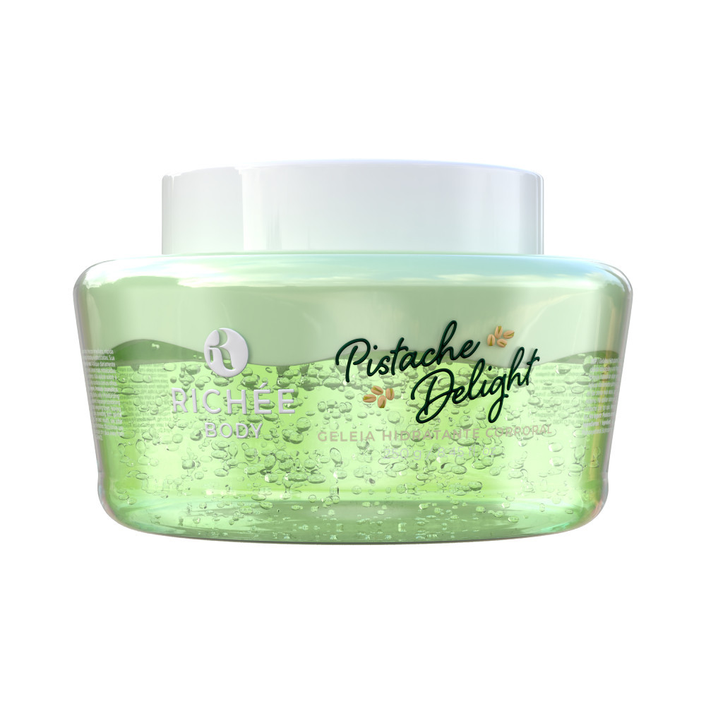 Geleia Hidratante Corporal Pistache Delight 250g - Richée Body