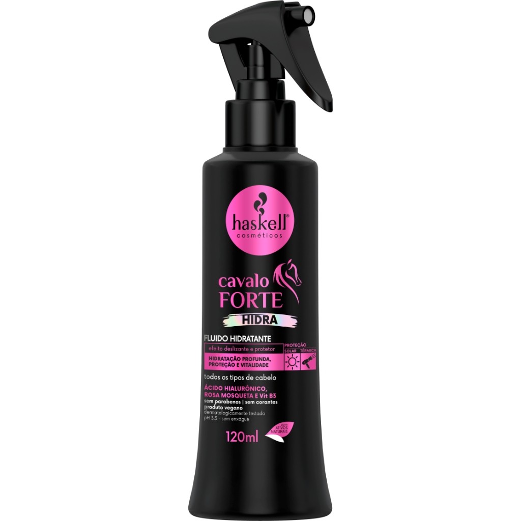Fluido Hidratante Cavalo Forte Hidra 120ml Haskell em Oferta na Shopee