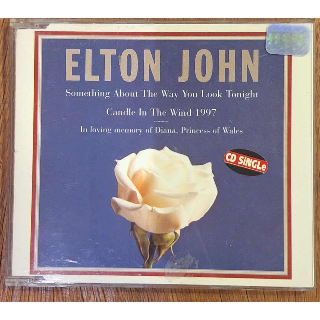 CD Single Elton John - Single 1997 Candle In The Wind