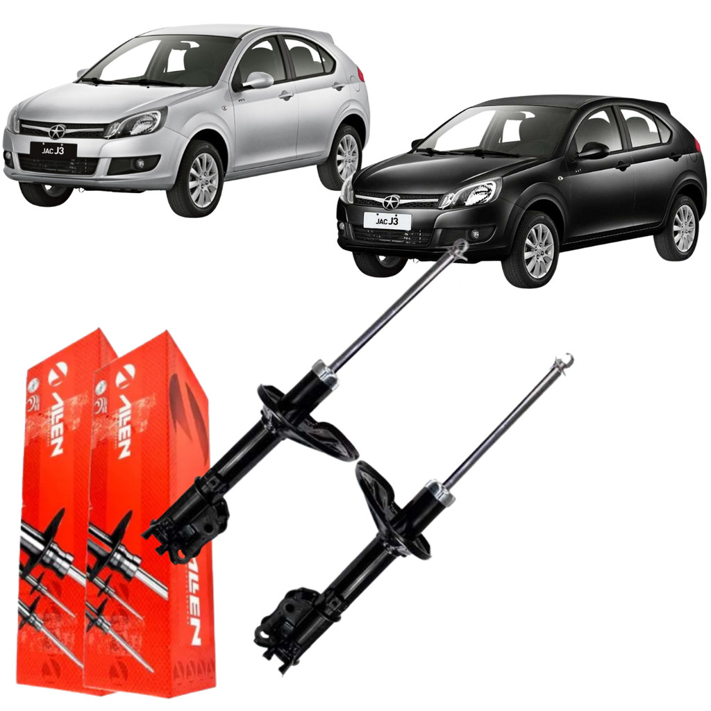 Par Amortecedor Traseiro Jac J3 2010 A 2017 Allen (KIT111) em Oferta na Shopee