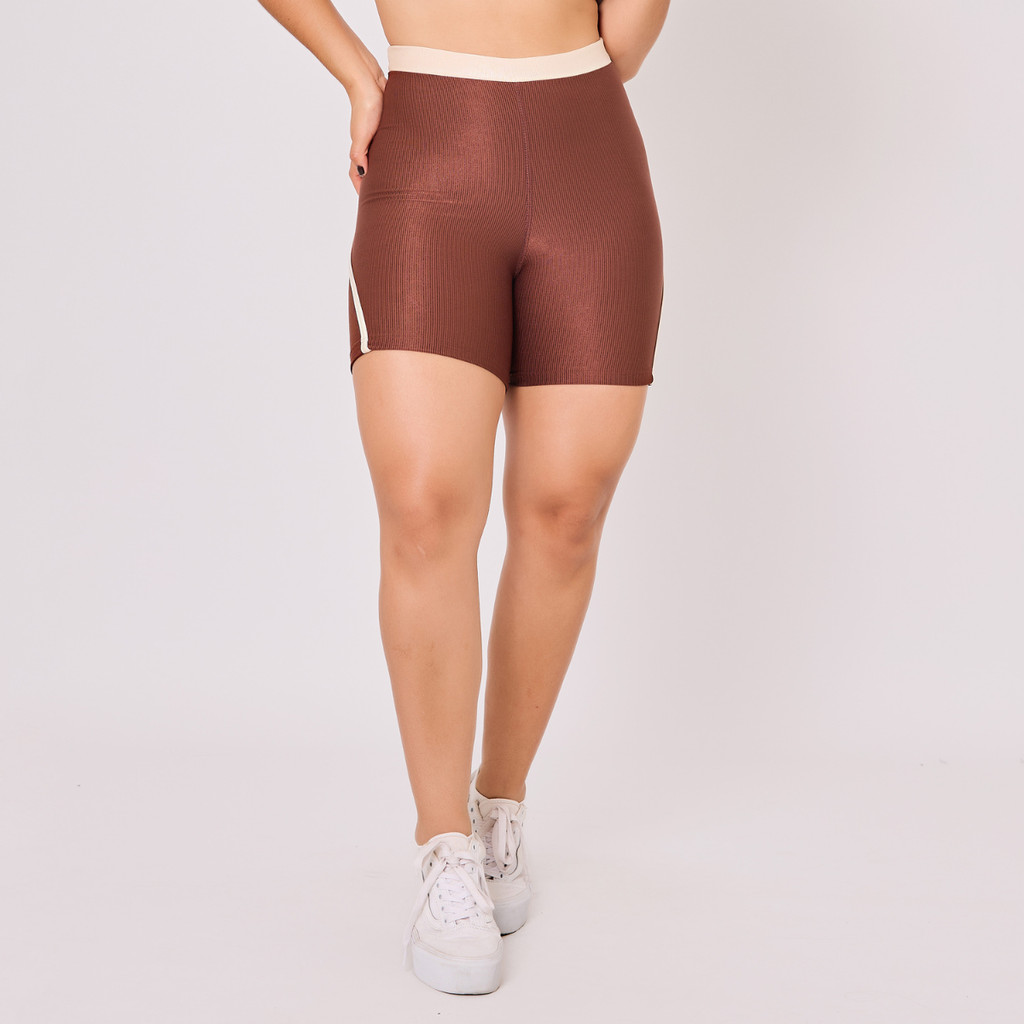 Short legging feminino fitness de academia para corrida confortavel Sophia. em Oferta na Shopee