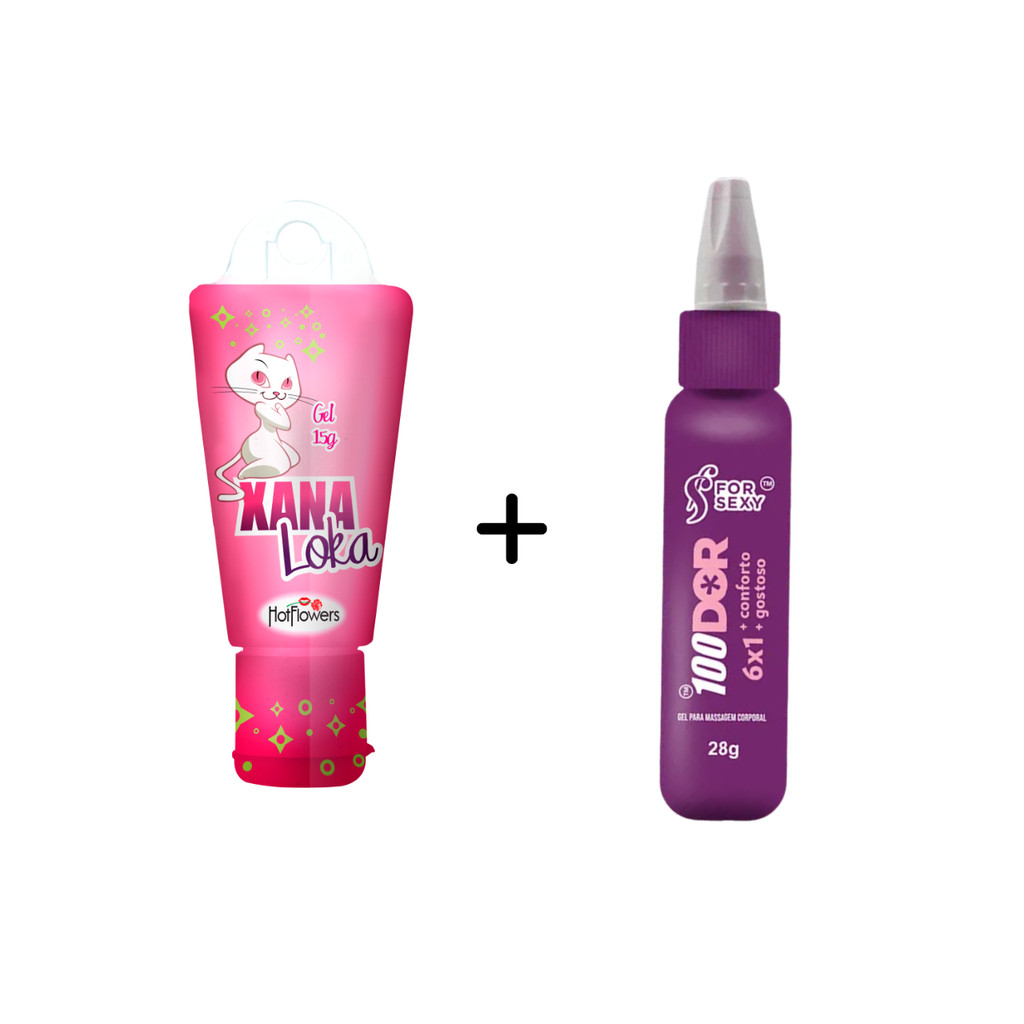 Kit Xana Loka + Gel  Sexshop
