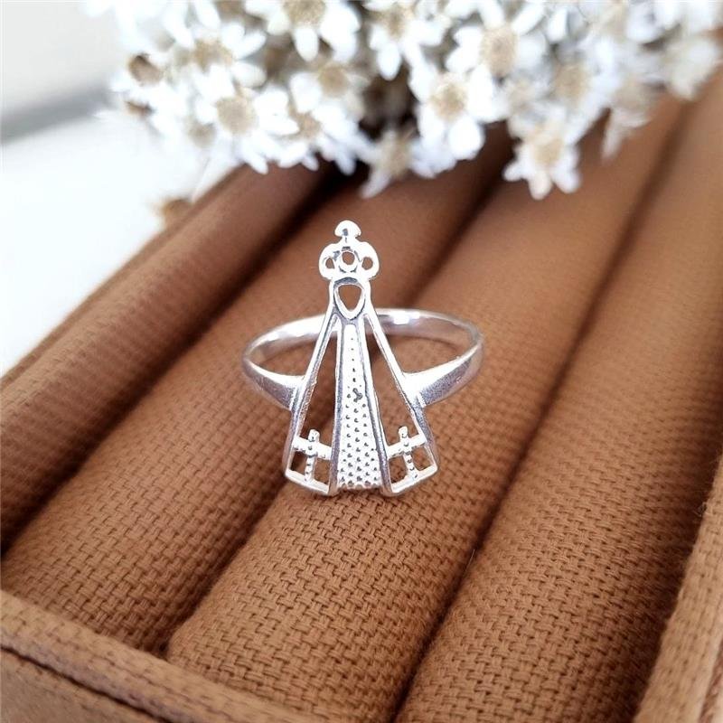 ANEL PRATA 925 NOSSA SENHORA APARECIDA