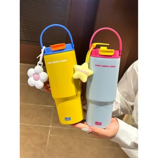 garrafa térmica garrafa água garrafa térmica de água 1 litro Copo de água para escritório, copo térmico de aço inoxidá