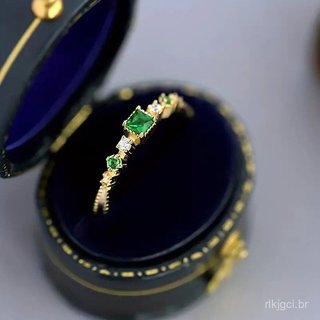 S925 prata esterlina zircão anel simples moda jóias senhoras presente