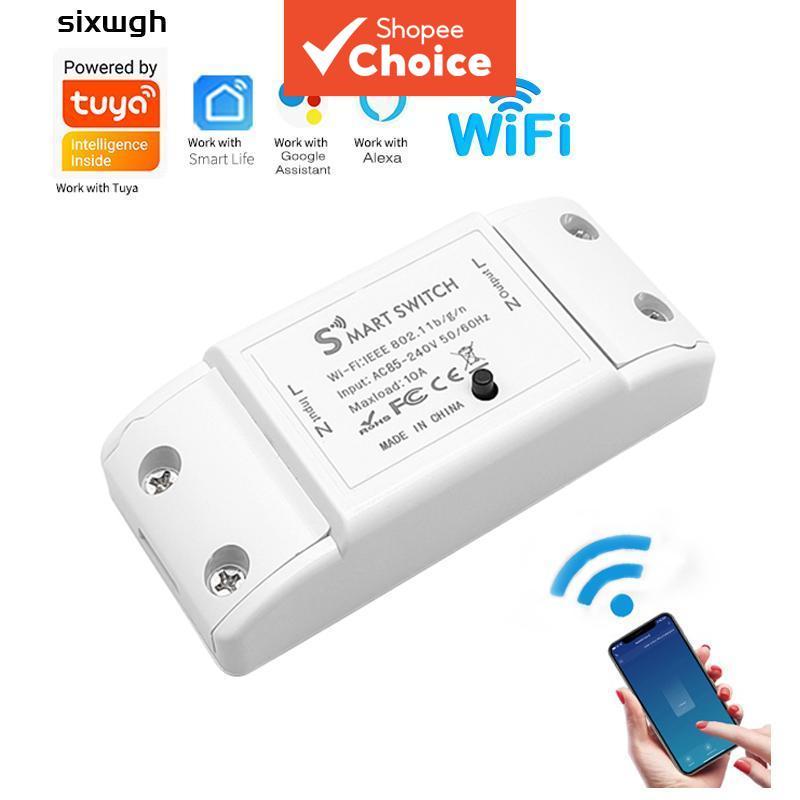 Interruptor WiFi Inteligente Tuya para Luz LED - Smart Life APP, compatível com Alexa e Google Home
