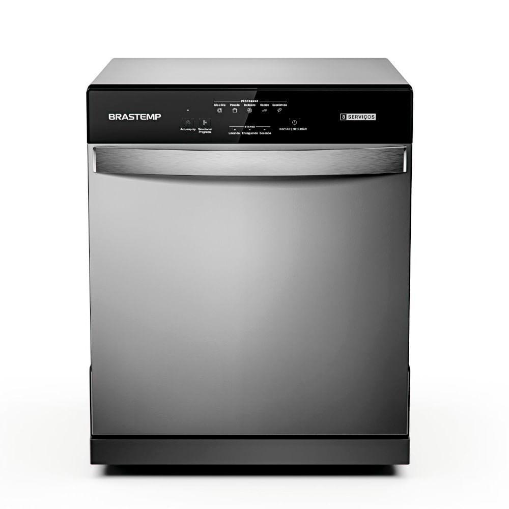 Lava Louças Brastemp 8 Serviços Cinza BLF08BS