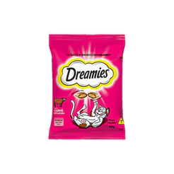 Dreamies Petisco Carne Tentadora Gatos Adultos 40g