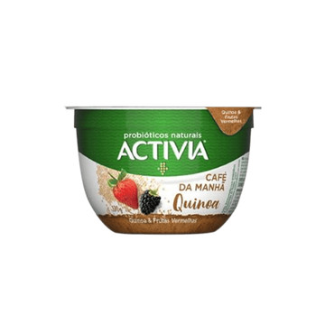 Activia Café da Manhã Frutas Vermelhas e Quinoa