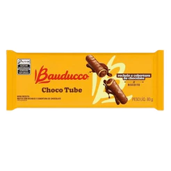 Bauducco Wafer chocotube 80g