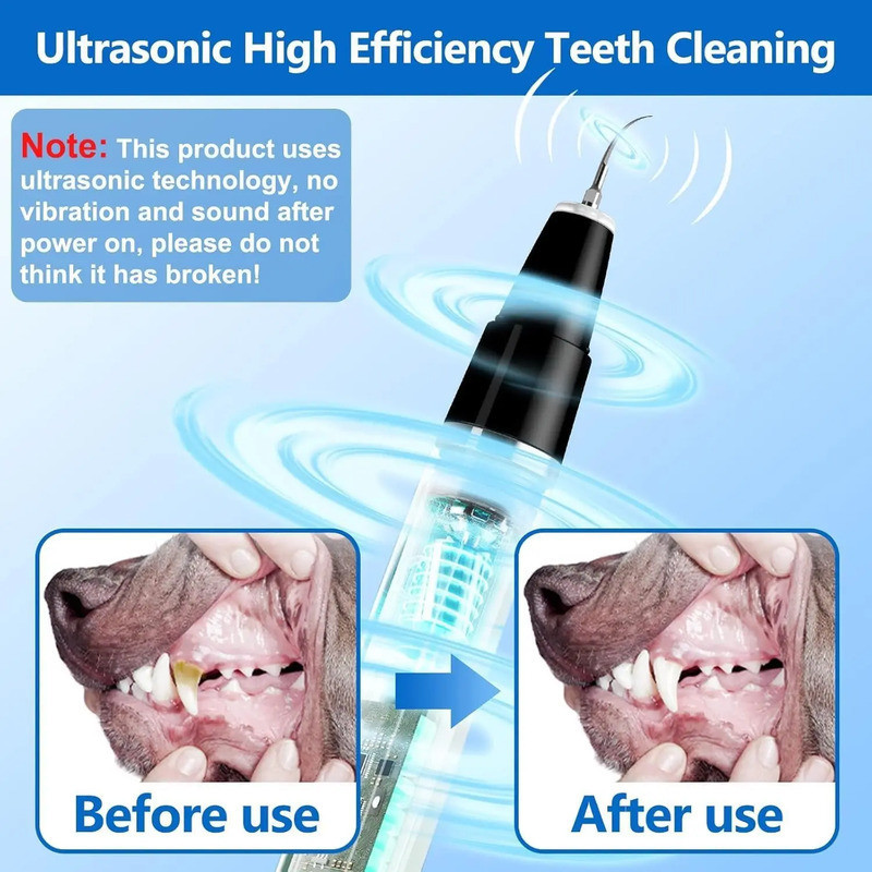 Newpet Limpador de dentes para animais de estimação máquina para Hálito Fresco de Cão/Gato Preto · foto 2