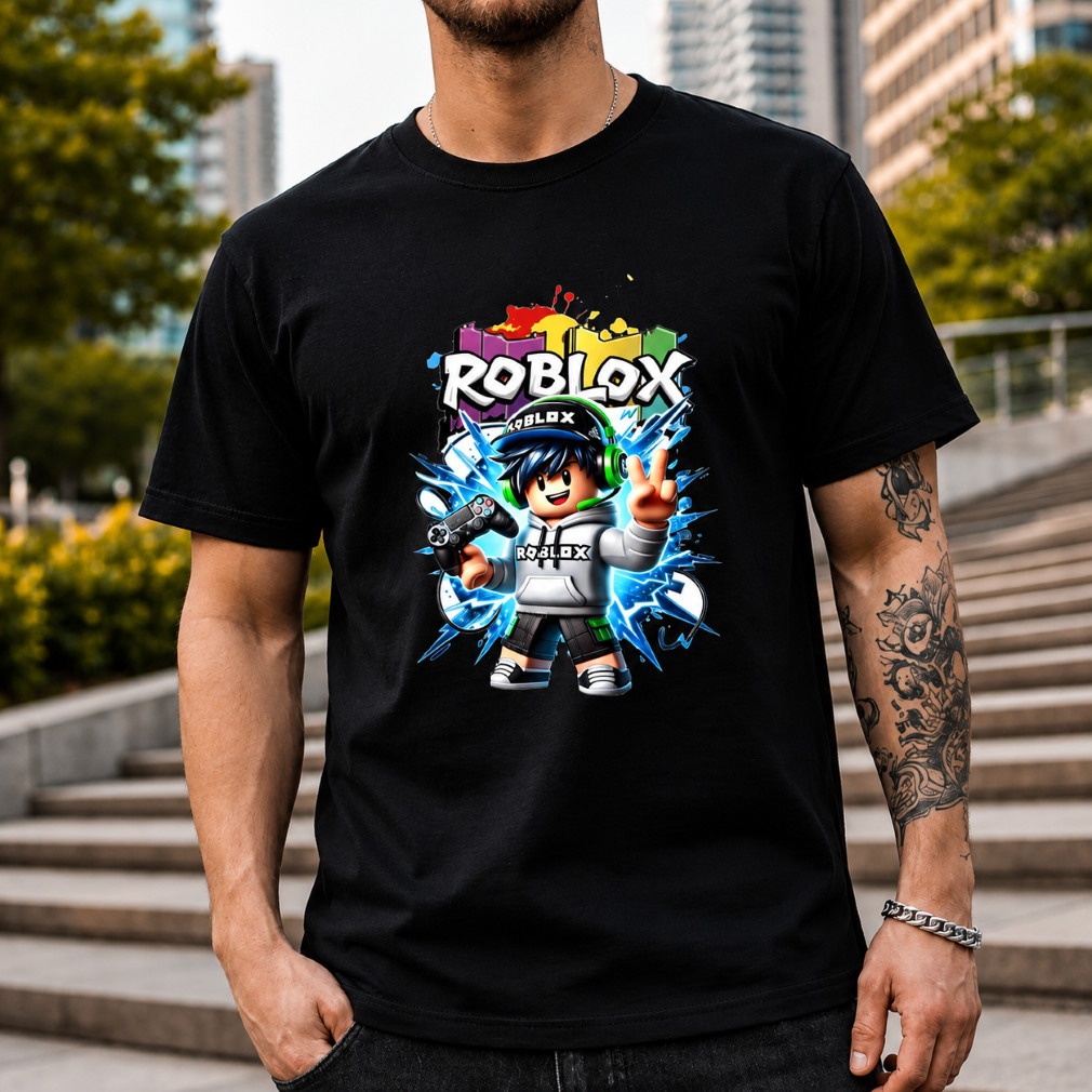Camiseta Roblox Adulto Unissex Estampa Premium Gamer Algodão Conforto Qualidade Personagem 100% Algodão Envio Rápido