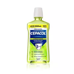 Enxaguante Bucal Cepacol Citrus Fusion Leve 500mL Pague 350mL