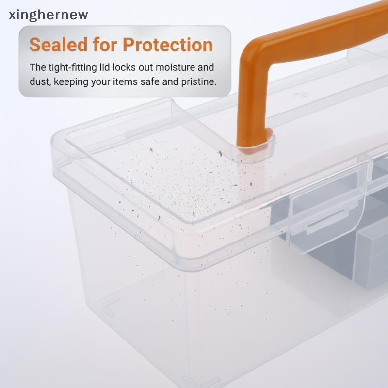 xinghernew Conjunto De Organizador De Cozinha Recipiente De Armazenamento Transparente Com Divisórias De 5 Partes Para S