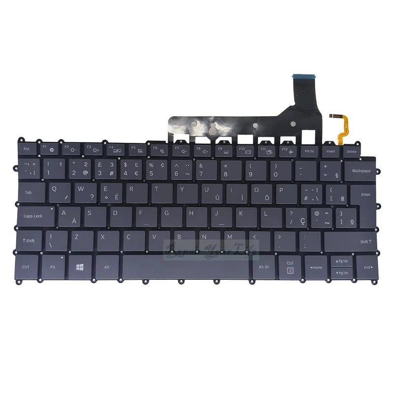 Teclado Retroiluminado Brasil Para Samsung Galaxy Book S NP767XCM 767XCM K01 K02