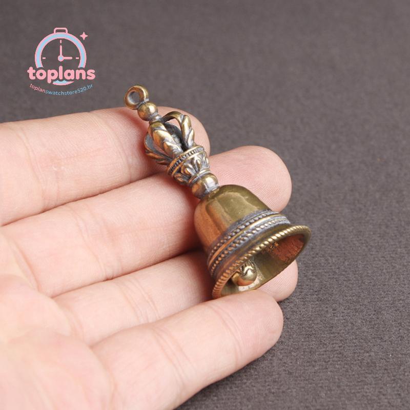 Imagem TOPLA Retro Cobre Sino Sinos De Vento-De Bronze Tibetano