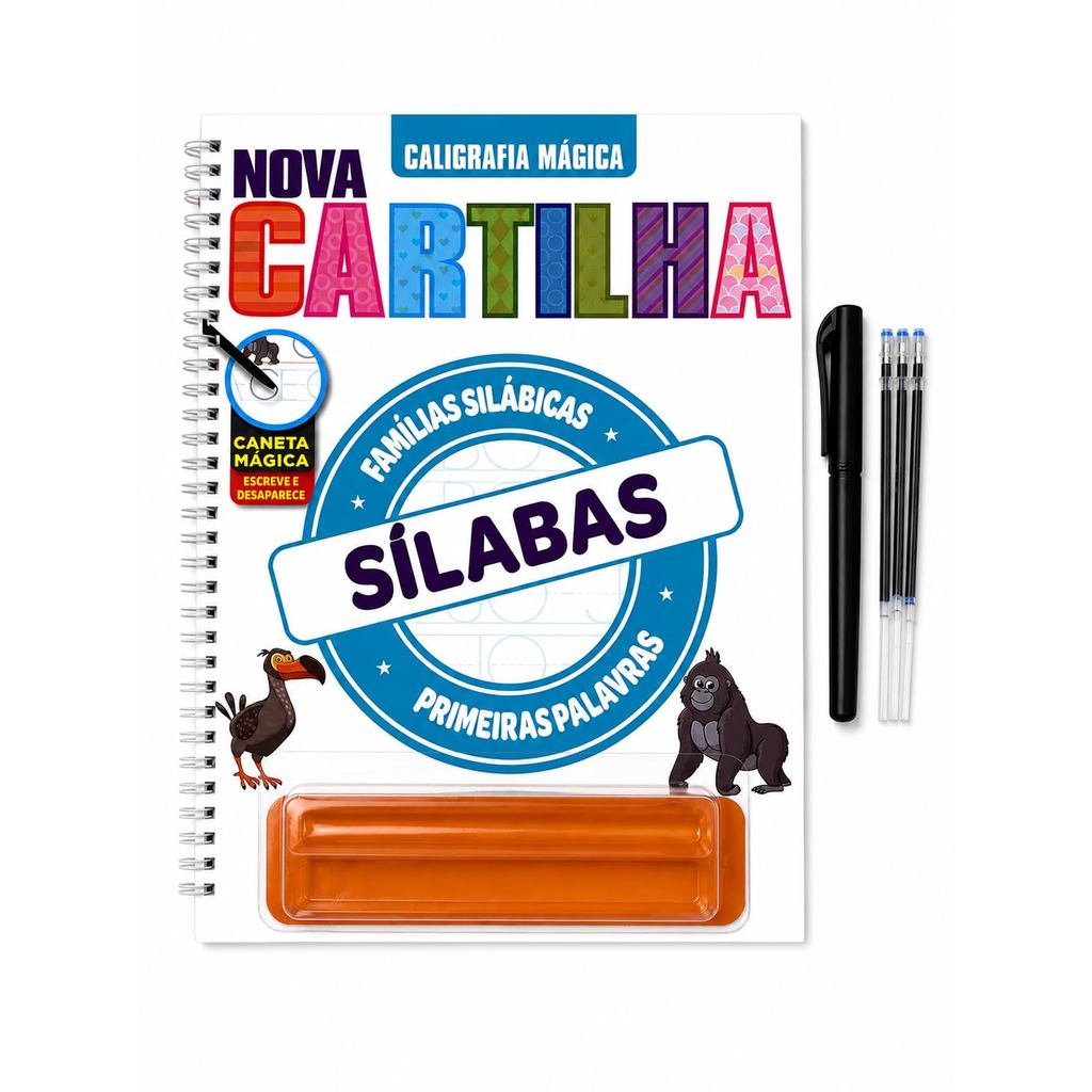 Caligráfia Mágica | Nova Cartilha | Sílabas