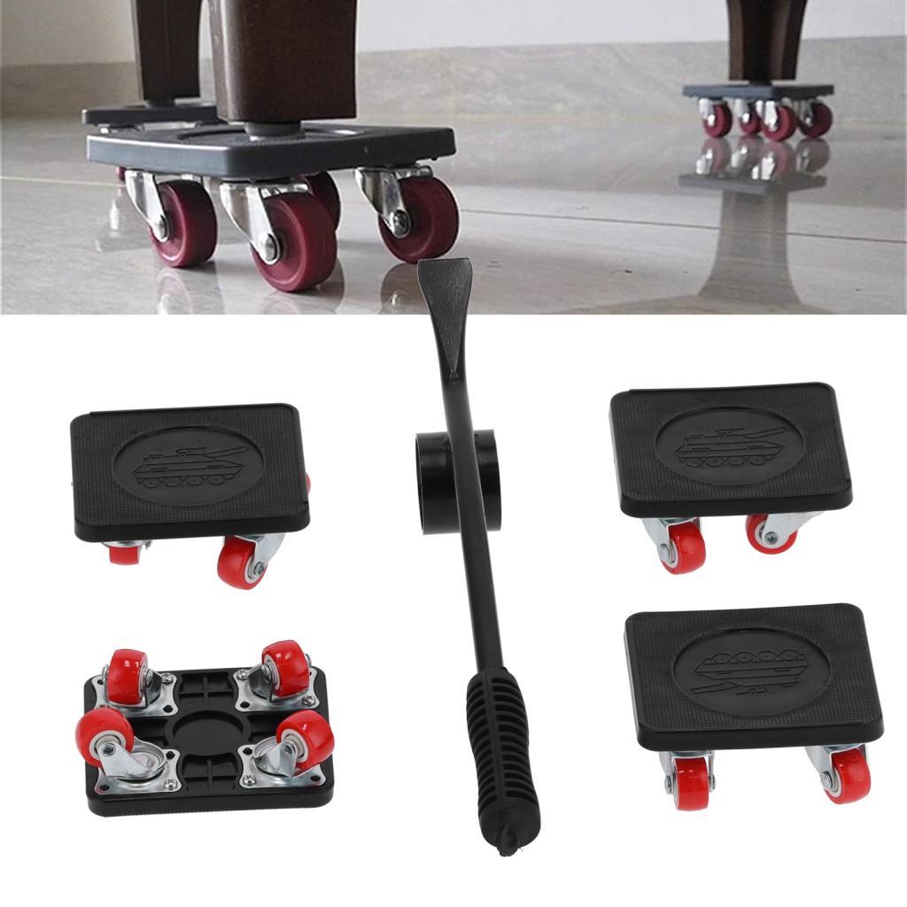 Homgeek-BR Conjunto de ferramentas móveis, conjunto de ferramentas móveis, rolo de movimento para transporte de objetos