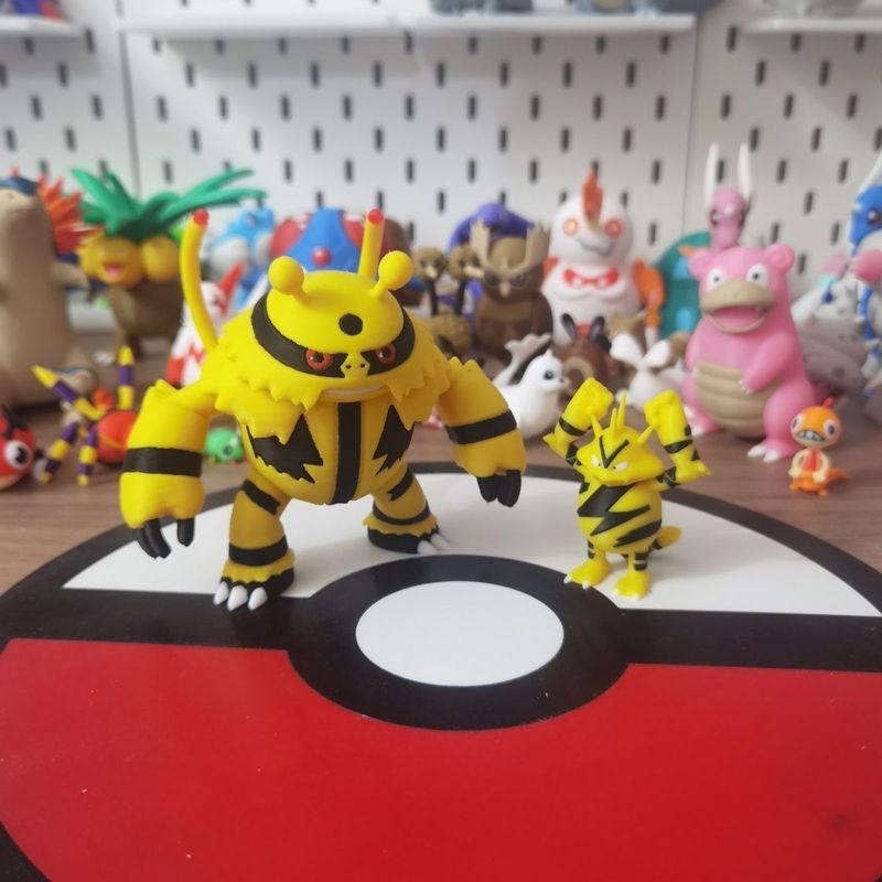 Produtos mais vendidos Besta de choque elétrico e besta de choque elétrico escala 1: 20 Coleção mundial de impressão 3D 