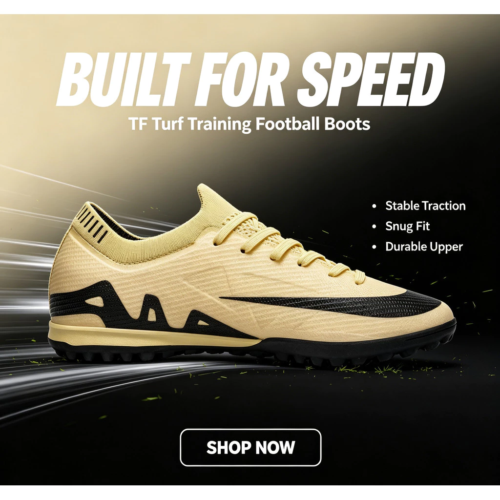 Chuteiras De Futebol Masculinas Profissionais TF Turf Em Malha Superior Antiderrapante Sola De Borracha Leves Para Trein