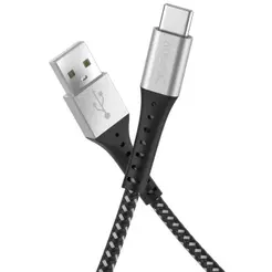 Cabo USB-A para USB-C Geonav 1,2m Nylon 40W