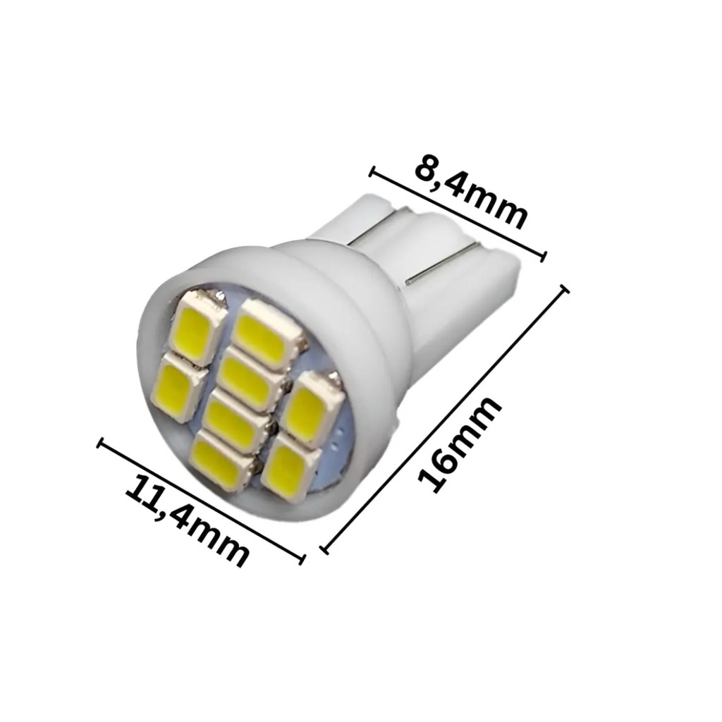 PAR LED PAINEL COMPATÍVEL MOTO CG TITAN FAN FACTOR 125 150 · foto 2
